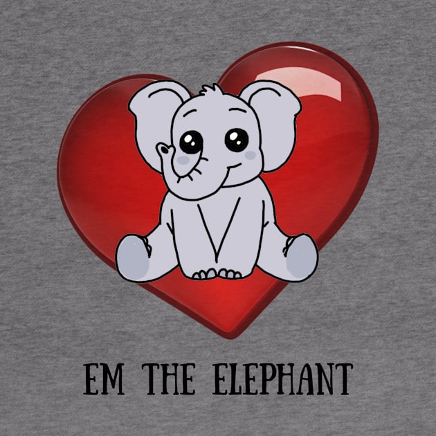 Em the Elephant by Pearla Arts